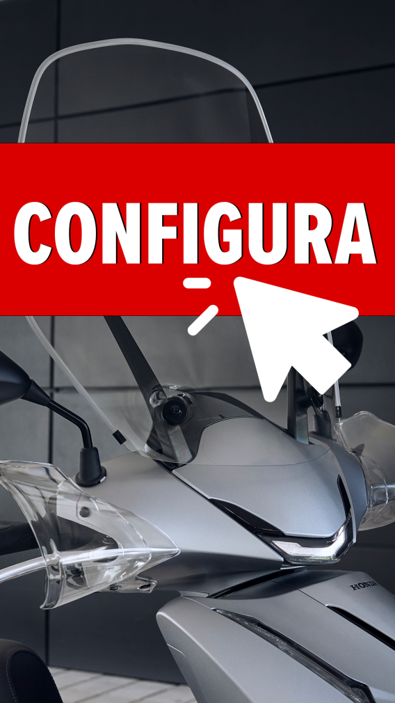 Moto Elettrica Per Bambini LAMAS SH 125i &ndash; 12V Grigia, Replica Honda