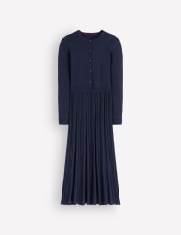 womens knitted dress Boden Women's Cable Stitch in Blue paidpost-2025