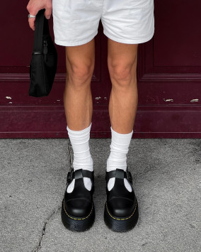 【Dr. Martens】ドクターマーチン　BETHAN UK4 Dr Martens - Bethan - Black - Shoe Shuffle