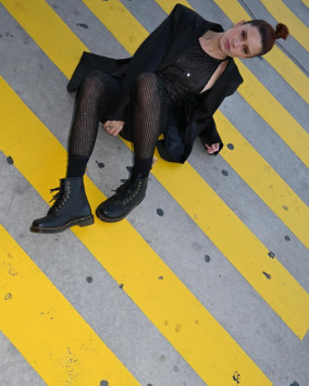 Vegan 1460 Felix Lace Up Boots in Black | Dr. Martens