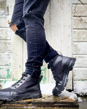 Bonny Tech Poly Utility Chukka Boots in Black Martens