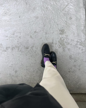 Adrian Snaffle Smooth Leather Tassel Loafers in Black | Dr. Martens