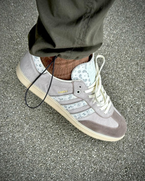 adidas gazelle silver green womens adidas Offspring x adidas Samba OG IG1954 main image 0