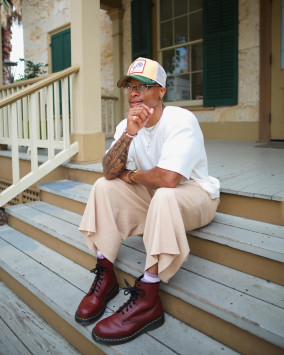 1460 Smooth Leather Lace Up Boots in Cherry Red | Dr. Martens