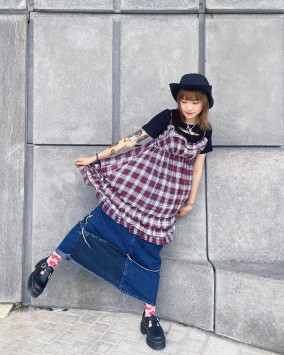 Scarpe Platform Mary Jane Audrick Nappa Lux di colore Nero | Dr