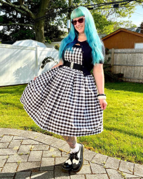 Zapatos blucher 3989 Bex de piel Smooth calada en blanco y negro